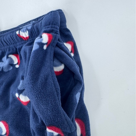 Lucky Brand Navy Pajama Pants with Santa Hat Design - Picture 3 of 8